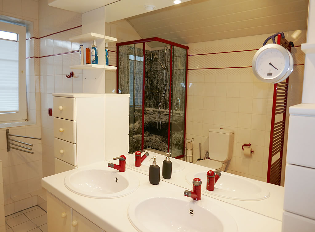 Badezimmer - Loggiawohnung