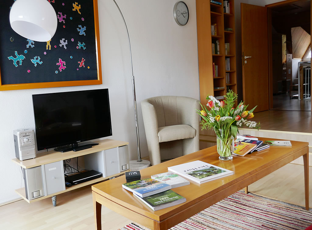Wohnzimmer - Loggiawohnung